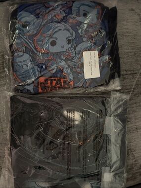 rebels Blue and Orange Star Wars Men’s 2x Tee Shirts (2)